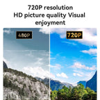 Yesido TV13 1280x720P 190ANSI Android 9.0 Series Smart Projector, EU Plug, UK Plug