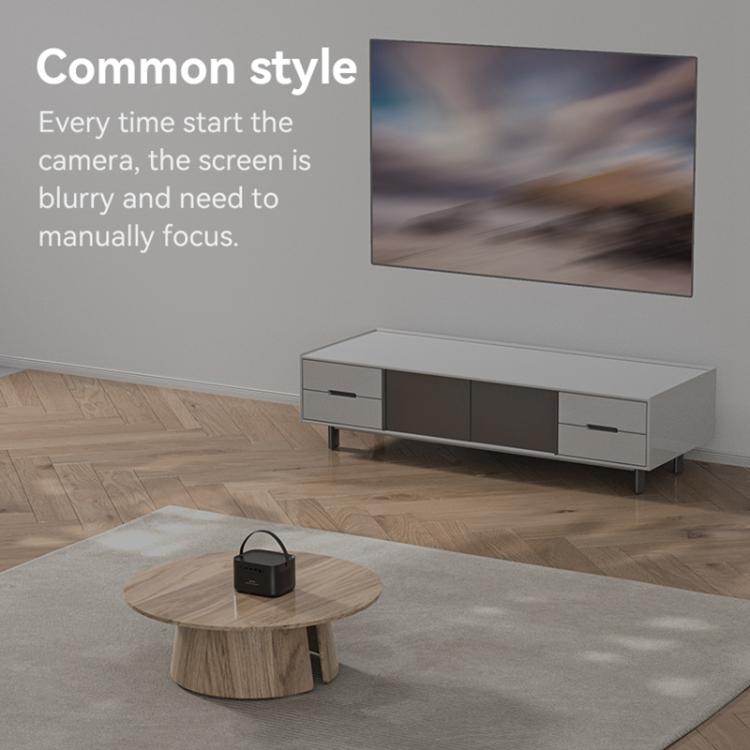 Yesido TV13 1280x720P 190ANSI Android 9.0 Series Smart Projector, EU Plug, UK Plug