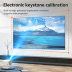 Yesido TV13 1280x720P 190ANSI Android 9.0 Series Smart Projector, EU Plug, UK Plug