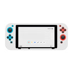 Game Console Solid Color Silicone Full Protective Case, For Nintendo Switch