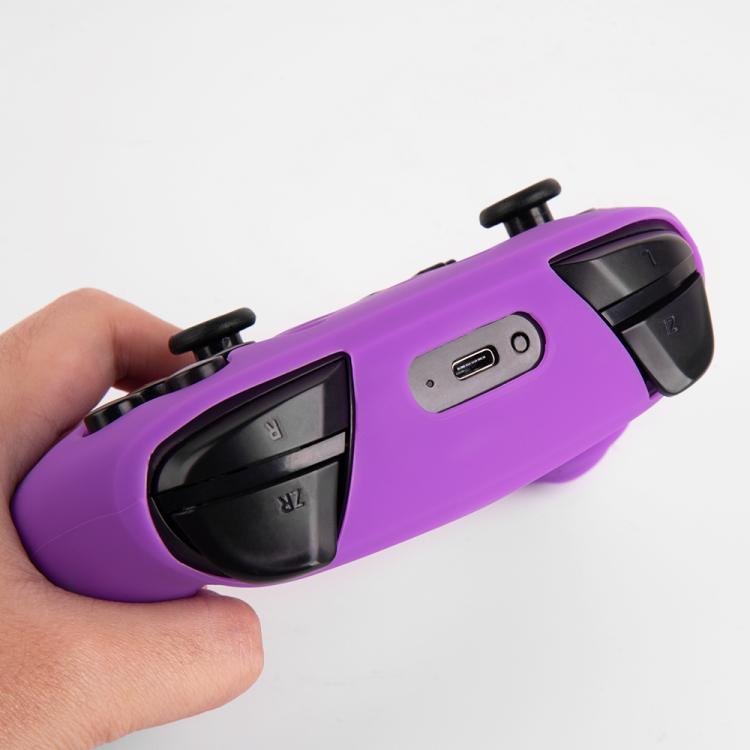 Game Handle Solid Color Silicone Protective Cover, For Nintendo Switch Pro