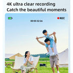 DC15 2.4 inch 18X Digital Zoom Camera 4K HD Video 64MP Shooting
