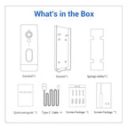 ESCAM V5 TUYA 1080P Intelligent Two-Way Voice Night Vision Wireless Doorbell, V5