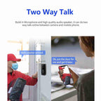 ESCAM V5 TUYA 1080P Intelligent Two-Way Voice Night Vision Wireless Doorbell, V5