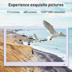 XCLT-1730 17.3 inch LED HD Screen WIFI Cloud Photo Frame with Stand, AU Plug, US Plug, EU Plug, UK Plug
