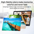XCLT-1730 17.3 inch LED HD Screen WIFI Cloud Photo Frame with Stand, AU Plug, US Plug, EU Plug, UK Plug