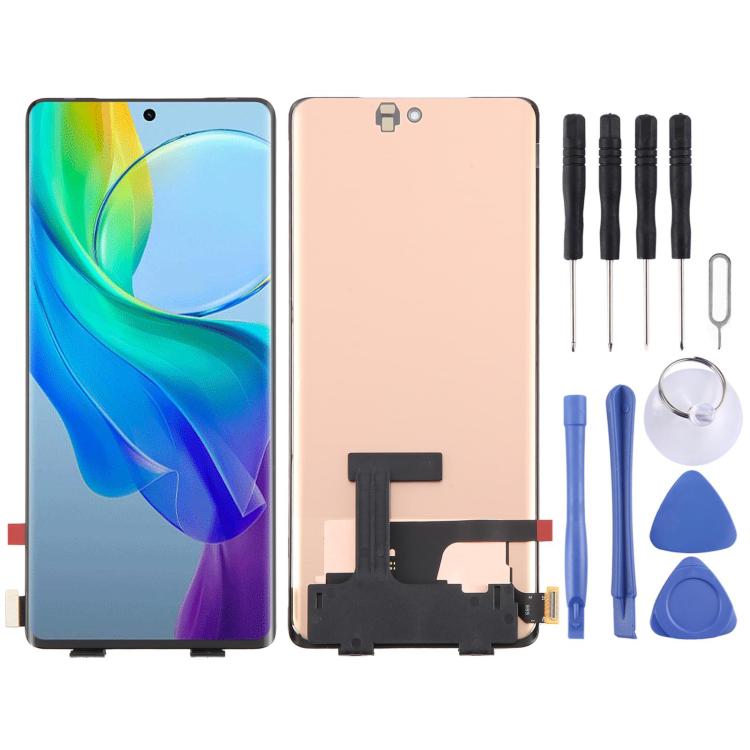OLED LCD Screen with Digitizer Full Assembly with Fingerprint Identification, For vivo Y300+ 5G V2422, For vivo V30e V2339, For vivo X100 Pro, For vivo X100, For vivo T2 Pro 5G, For vivo iQOO Z7 Pro 5G, For vivo V29e, For vivo S17e                     ...