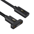 USB4 Type-C Female to Type-C Female Ear Screw Fixed Panel Extension Cable, 0.3m, 0.6m, 1m, 1.8m