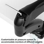 Lenovo Thinkplus ZJA1 Clip-on Desktop Dual-Arm Monitor Holder, ZJA1