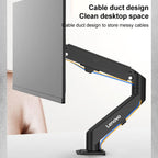 Lenovo Thinkplus ZJA4 Rotatable Lift Desktop Monitor Holder, ZJA4