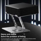 Lenovo Thinkplus ZJA7 360 Degree Rotating Laptop Heat Dissipation Metal Holder, ZJA7
