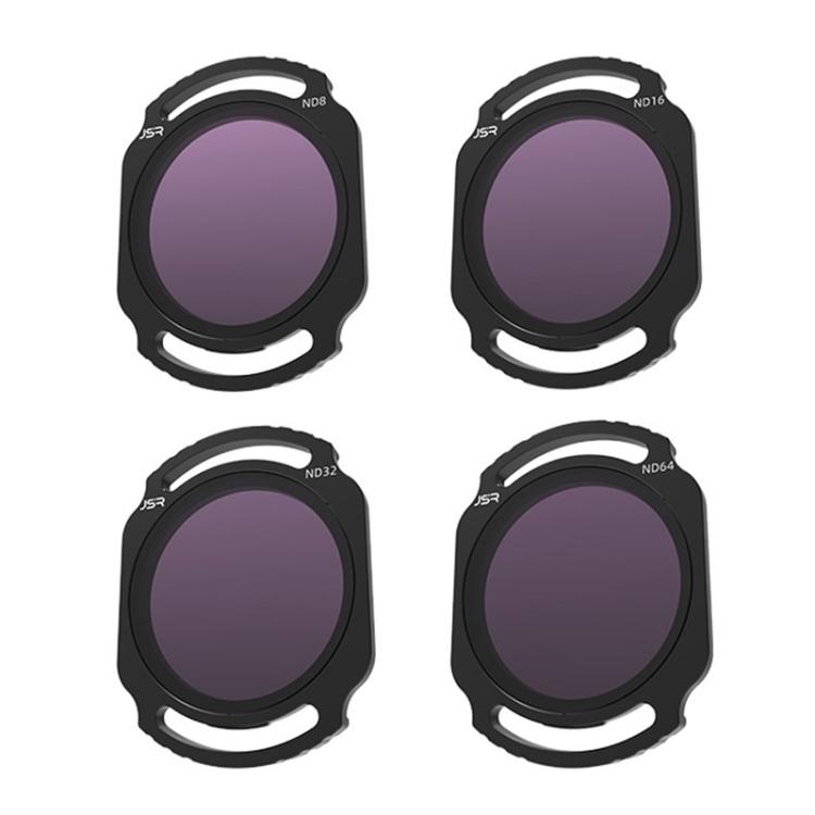 For DJI O4 Air Unit Pro / Avata 2 JSR YB Series Camera Lens Filter, MCUV, CPL, ND8, ND16, ND32, ND64, ND256, ND8PL, ND16PL, ND32PL, ND64PL, NIGHT, STAR, MCUV x 2, MCUV x 3, 3 in 1 CPL ND8/16, 4 in 1 ND, 4 in 1 NDPL, 6 in 1 ND8-64 UV CPL                ...