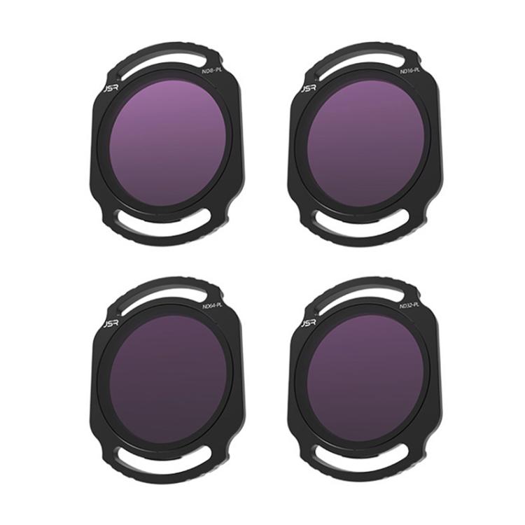 For DJI O4 Air Unit Pro / Avata 2 JSR YB Series Camera Lens Filter, MCUV, CPL, ND8, ND16, ND32, ND64, ND256, ND8PL, ND16PL, ND32PL, ND64PL, NIGHT, STAR, MCUV x 2, MCUV x 3, 3 in 1 CPL ND8/16, 4 in 1 ND, 4 in 1 NDPL, 6 in 1 ND8-64 UV CPL                ...