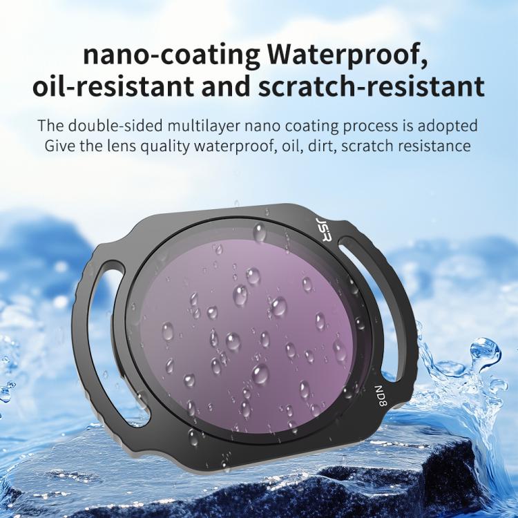 For DJI O4 Air Unit Pro / Avata 2 JSR YB Series Camera Lens Filter, MCUV, CPL, ND8, ND16, ND32, ND64, ND256, ND8PL, ND16PL, ND32PL, ND64PL, NIGHT, STAR, MCUV x 2, MCUV x 3, 3 in 1 CPL ND8/16, 4 in 1 ND, 4 in 1 NDPL, 6 in 1 ND8-64 UV CPL                ...