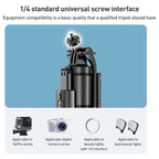 Lenovo Thinkplus H18B Flagship Stainless Steel Bluetooth Selfie Stick, 1.8m