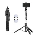 Lenovo Thinkplus H18B Flagship Stainless Steel Bluetooth Selfie Stick with Dual Fill Light, 1.8m