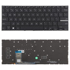 US Version Backlit Laptop Keyboard for Asus VivoBook 14 Pro X1402 M1402 D1402 F1402 X1403Z X1402Z, X1402 (Black)