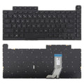 US Version RGB Backlit Laptop Keyboard for Asus ROG Strix Scar G512 G512LV G512LW G512LI, G512 (Black)