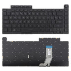 US Version RGB Backlit Laptop Keyboard for Asus ROG Strix Scar G512 G512LV G512LW G512LI, G512 (Black)