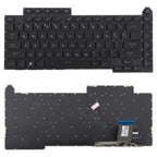US Version RGB Backlit Laptop Keyboard for Asus Rog Strix G15 G513 G513RC G513RM G513RW G513QR G513QE G513IM G513IE G513IC, G15 (RGB)