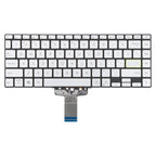 US Version Backlit Laptop Keyboard for Asus VivoBook S14 X421 X421DA X421UA X421EP X421EQ X421JQ X421FP X421FF X421FL, X421 (Silver)