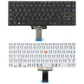 US Version Laptop Keyboard for Asus VivoBook S14 X421 X421DA X421UA X421EP X421EQ X421JQ X421FP X421FF X421FL, X421 (Black)