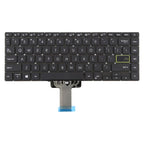 US Version Laptop Keyboard for Asus VivoBook S14 X421 X421DA X421UA X421EP X421EQ X421JQ X421FP X421FF X421FL, X421 (Black)