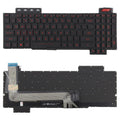 US Version Backlit Laptop Keyboard for Asus FX63 FX63V FX503VM FX503VD ZX63VE FZ63V GL503VS, FX63 (Red), FX63 (White)