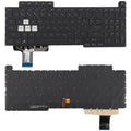 US Version 16 Pin Colorful Backlit Laptop Keyboard for Asus ROG Stirx G17 G713 G713Q G713QE G713QY G713QR G713RX G713RS G713RC G713IR G713IH, G17 (Colorful)