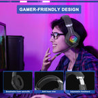 KOTION EACH GS450 Omni-directional Esports Headset with Mic, Length: About 1.9m