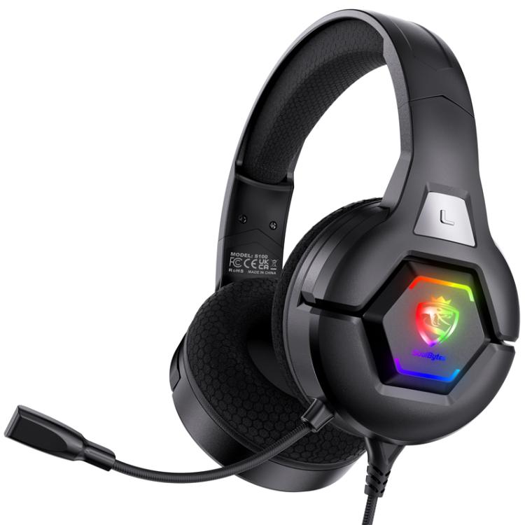 SoulBytes S100 Omni-directional Microphone Esports Headset, Length: About 1.9m