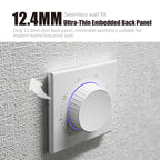 Smart Home Screenless Knob Thermostat Only With External Sensors, Dual Color LED Indicator, BHT-101GAL Water Heating, BHT-101GBL Electric Heating, BHT-101GCL Boiler Heating