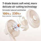 MOMAX IF20 Mini Soft Wind Desktop Electric Fan, IF20L2