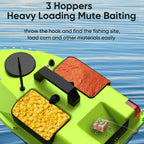D20 Three Hoppers Smart Control Fishing Bait Boat Support GPS Built-in Light Strip, US Plug, EU Plug, UK Plug