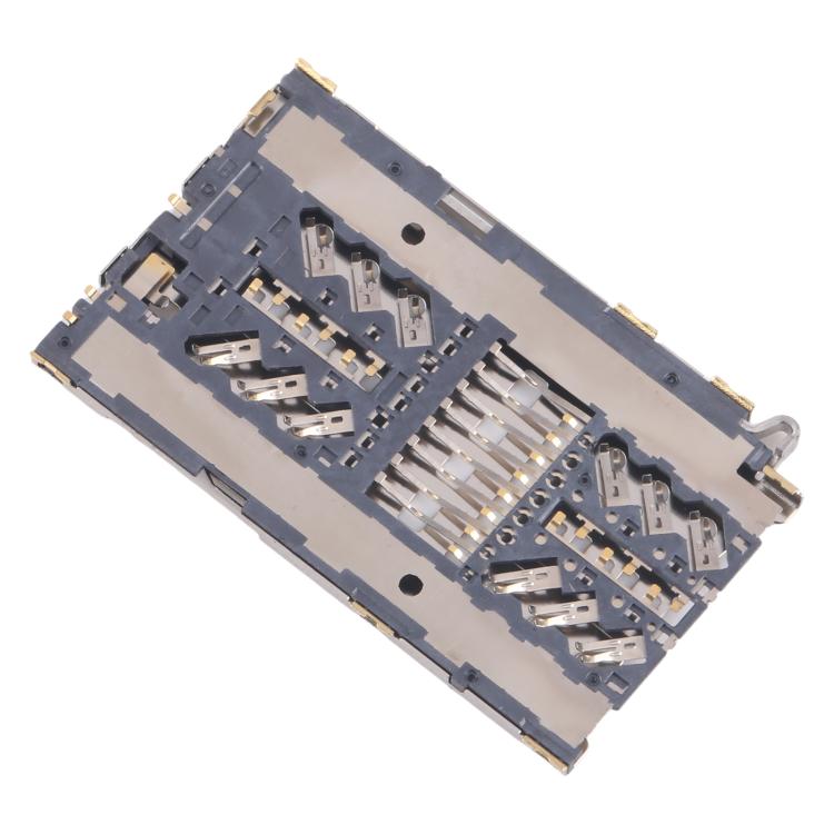 10pcs Original SIM + Micro SD Card Reader, For Galaxy A60 SM-A606, For Galaxy A10 SM-A105, For Galaxy A20 SM-A205, For Galaxy A30 SM-A305, For Galaxy Note9 SM-N960, For Galaxy S9+ SM-G965, For Galaxy S9 SM-G960, For Galaxy Note 8 SM-N950               ...