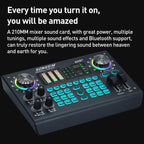 SX97 Multi-function Professional Mixer Live Streaming Sound Card, SX97