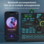 SX91 Multi-function Professional Mixer Mobile Phone Computer Live Streaming Sound Card, SX91