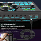 SX91 Multi-function Professional Mixer Mobile Phone Computer Live Streaming Sound Card, SX91