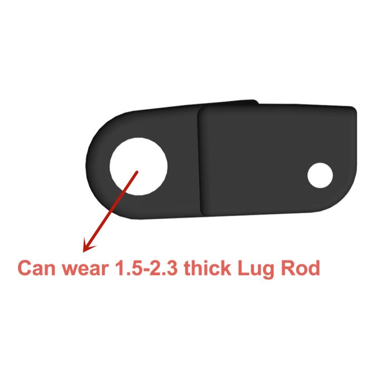 1 Pair 22mm Metal Watch Band Connector, For Amazfit T-Rex Ultra