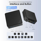 GXMO N15 Windows 11 Mini PC, Intel ADL-N N150 4-Core Processor, 8GB+256GB, 16GB+512GB