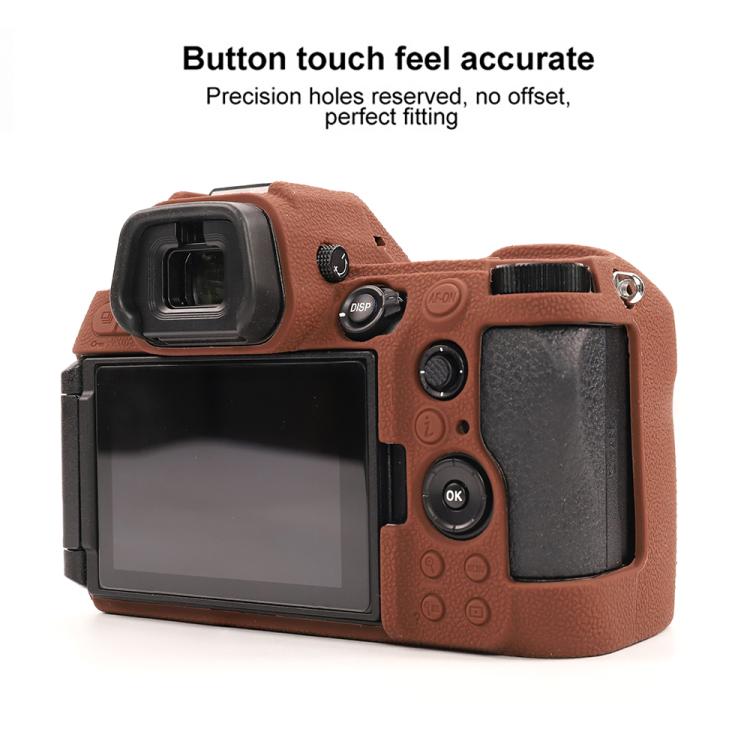 Litchi Texture Soft Silicone Protective Case, For Nikon Z6III