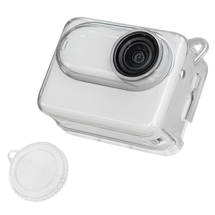 Body Soft TPU Protective Case with Lens Cover, For Insta360 Ace / Ace Pro / Pro 2, For Insta360 GO 3S