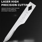 LUOWEI LW-K1 4 in 1 Motherboard CPU IC Glue Quicky Remove Maintenance Knife Set, LW-K1