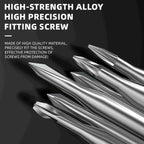 LUOWEI LITTLE BOY Smooth Bearings Alloy Magnetic Screwdriver Set, LITTLE BOY