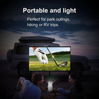 N6 1280x720P 70ANSI Android 11.0 Smart Mini Projector, US Plug, UK Plug, AU Plug, EU Plug