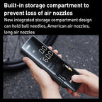 MOMAX CR16D 1-Move Support Car Digital Display Portable Smart Electric Wireless Air Pump
