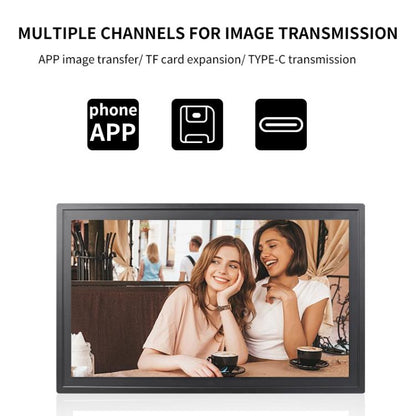 18.5 inch LCD Display Cloud Photo Frame 1G+32GB 3126C Quad-Core CPU Android 6.0, EU Plug, US Plug, UK Plug, AU Plug