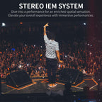 XTUGA SEM200 Wireless Stereo Stage Performance Professional In-ear Monitor System, One BodyPack, 2 BodyPacks + Transmitter, 4 BodyPacks + Transmitter