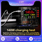 i2C C09 Charge Detection / Voltage Measurement Digital Waveform Ammeter, Host, With Expansion  Board