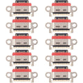 10pcs Original Charging Port Connector, For OnePlus Ace Pro, For OnePlus Nord 2 5G